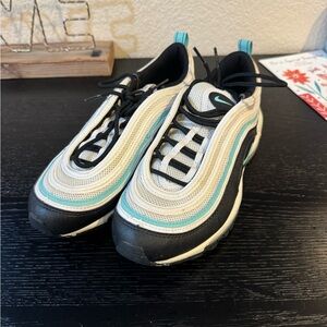 Nike Air Max 97 - Black, White, and Teal